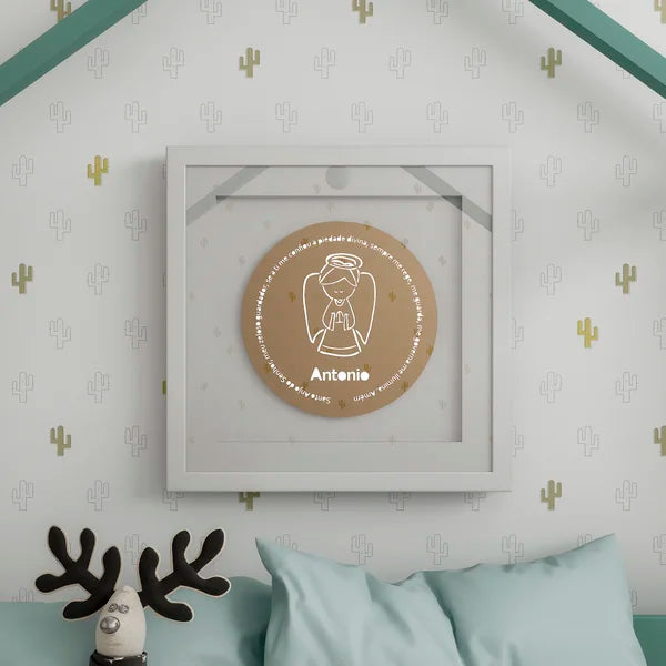 Anjo da Guarda - Personalizado - Com LED