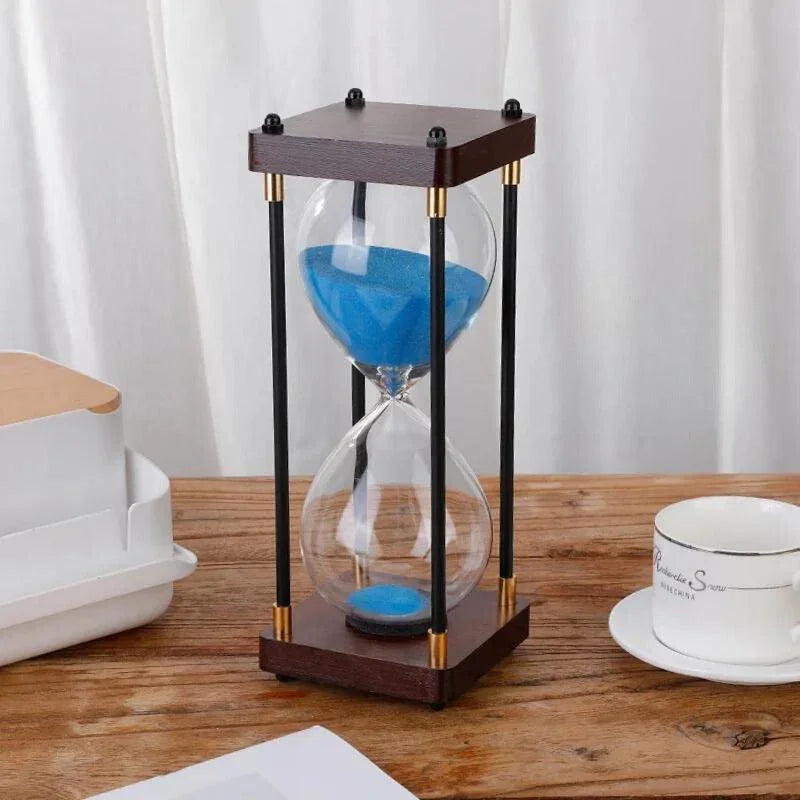 Ampulheta de Metal Vintage Carpetino