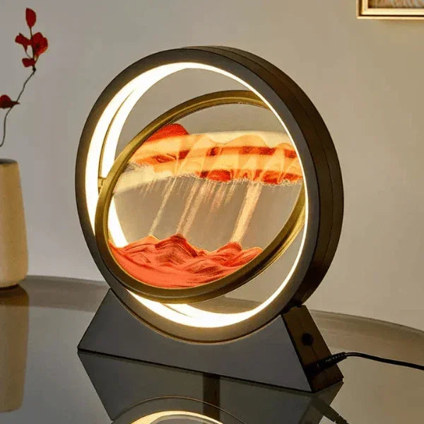 Abajur Ampulheta LED Royale Carpetino