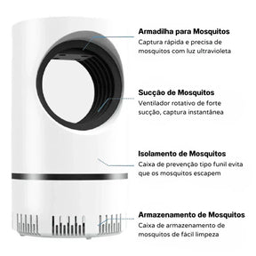 Armadilha Para Mosquito Elétrica Luz Ultravioleta Carpetino