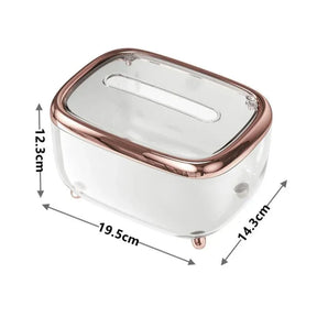 Caixa Porta Lenços Umedecido e Papel Carpetino